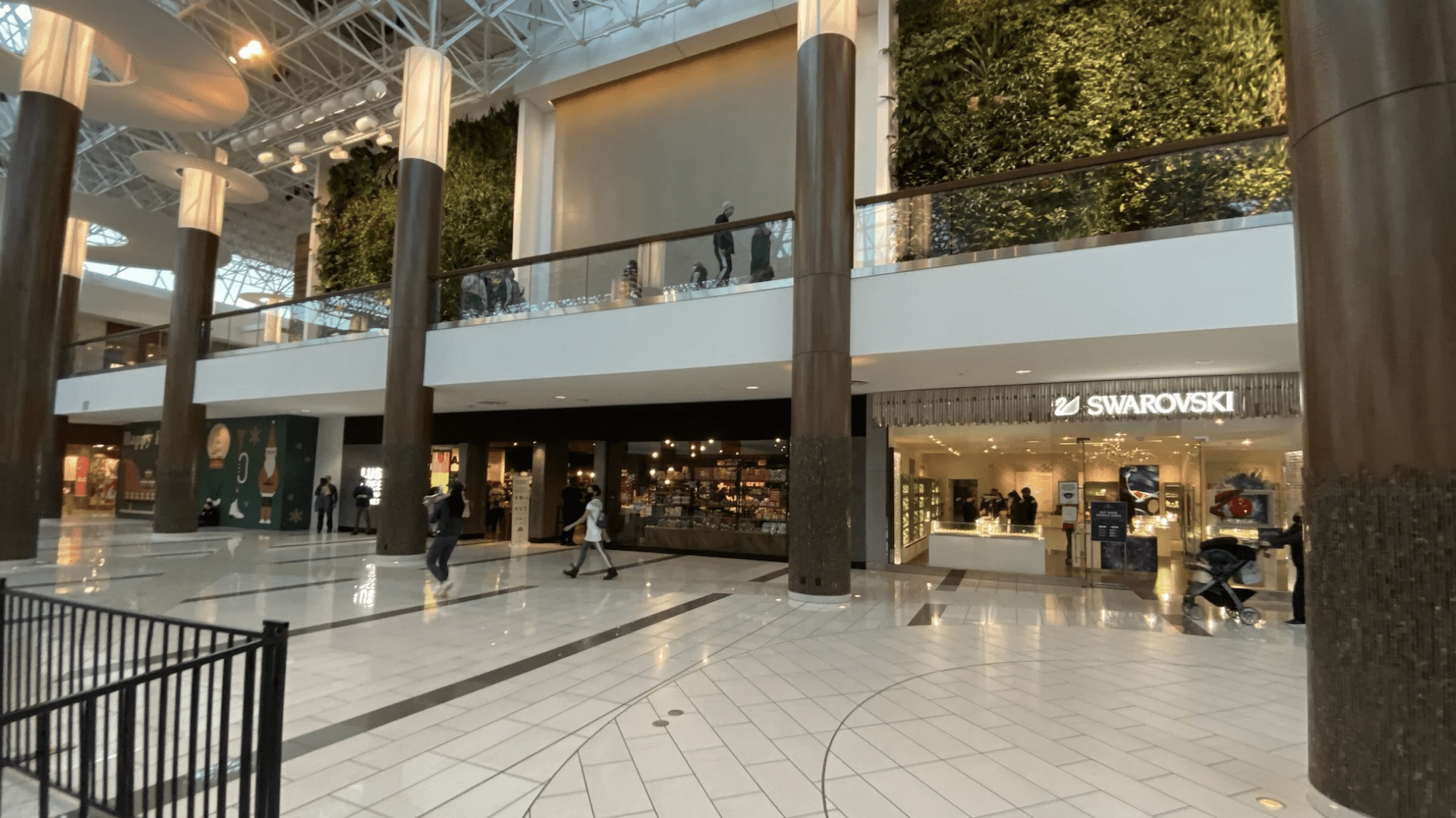 Guildford Town Centre indoor living walls