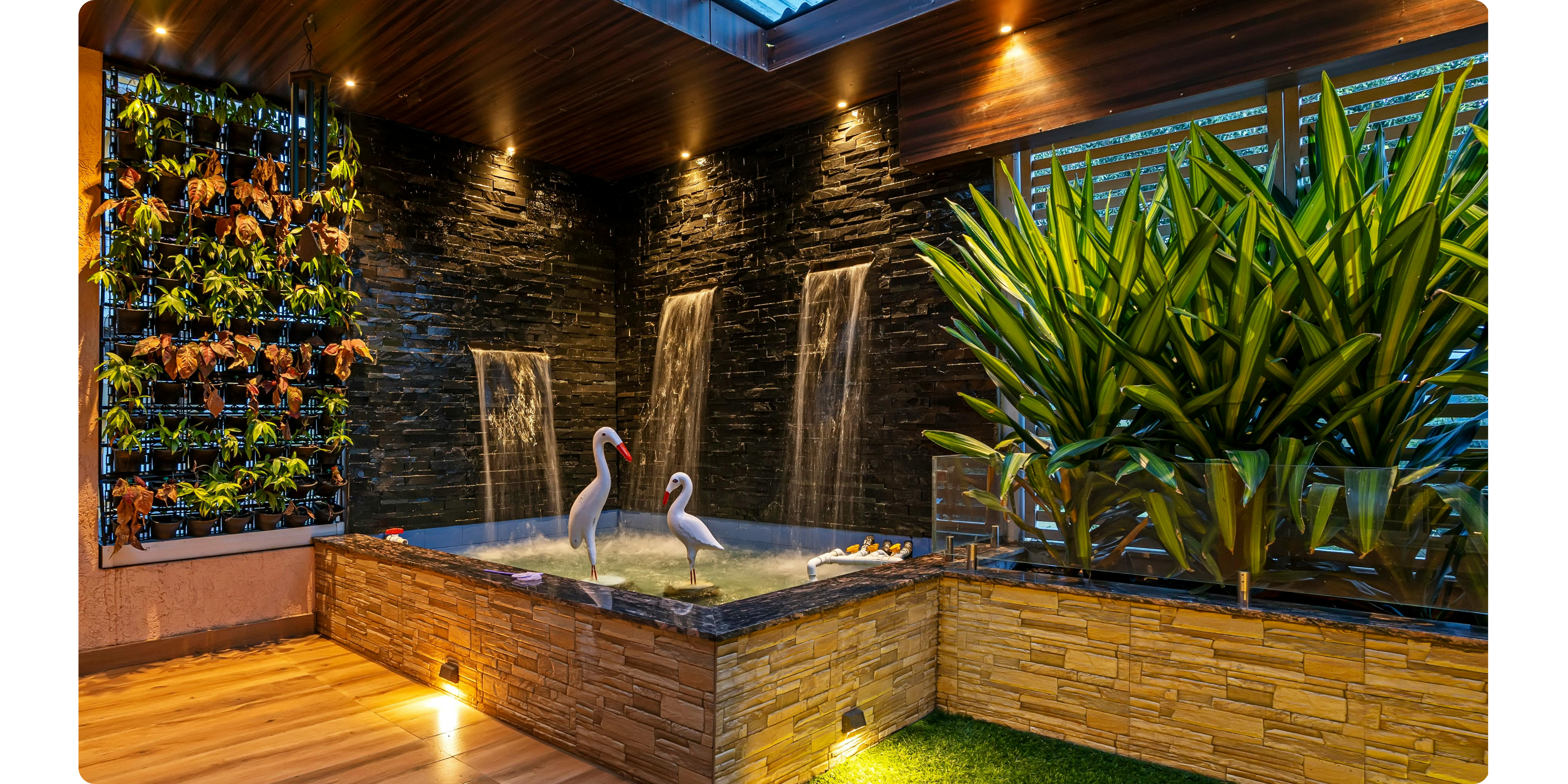 Indoor water feature